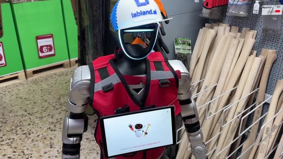 Meet the AI-powered robot assistant helping Germans shop