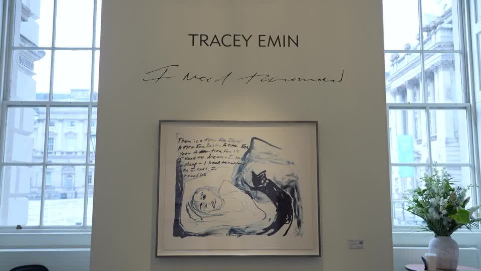 British artist Tracey Emin debuts intimate new print series | ロイター