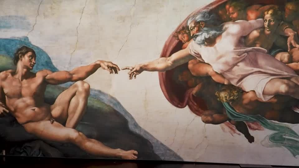 教皇も見たことがない視点」システィーナ礼拝堂の名画を再現、ロンドン