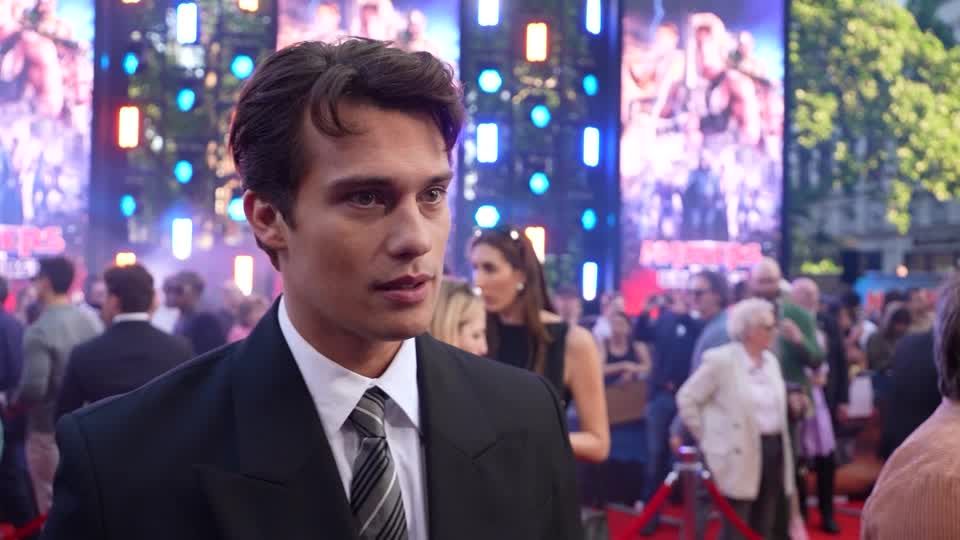 Nicholas Galitzine reflects on masculinity at He-Man premiere 