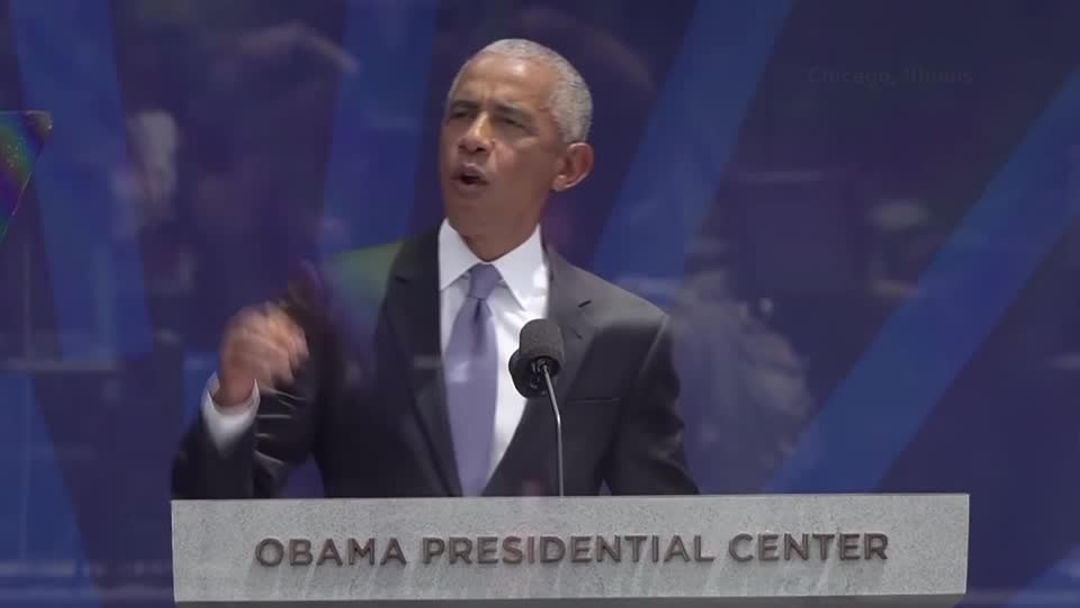 Obama celebrates opening of his presidential museum with call to ...
