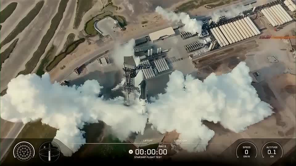 SpaceX Starship launch aborted seconds before Texas liftoff | ロイター