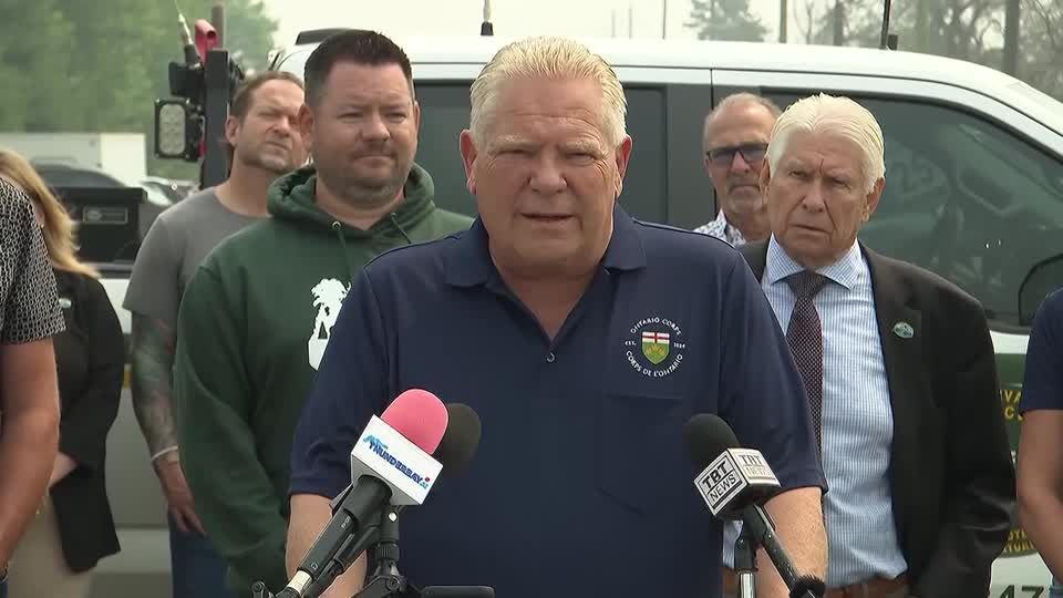 Ontario's Ford slams Trump for attack on Canada over wildfire