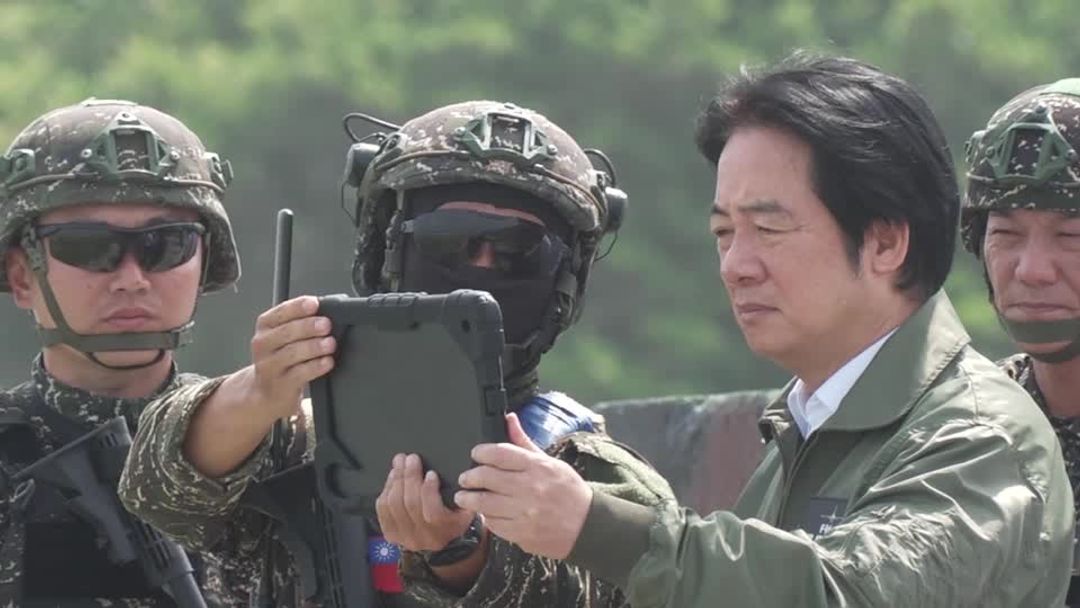 Taiwan president oversees coastal strike drill in annual war games