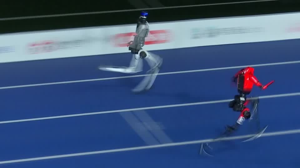 Chinese robot beats Usain Bolt's 100m world record | Reuters
