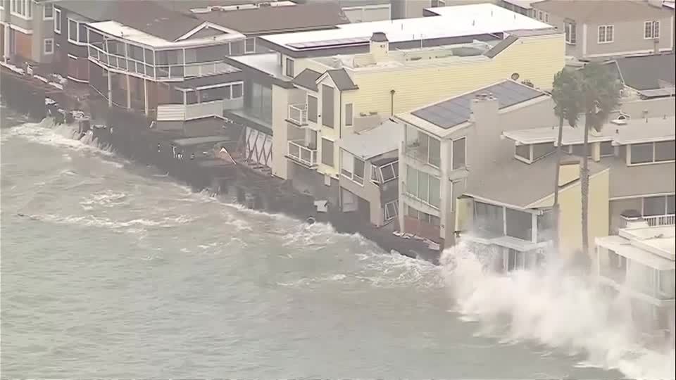 中国福建省で市街地が冠水、台風20号から変わった熱帯低気圧で（字幕