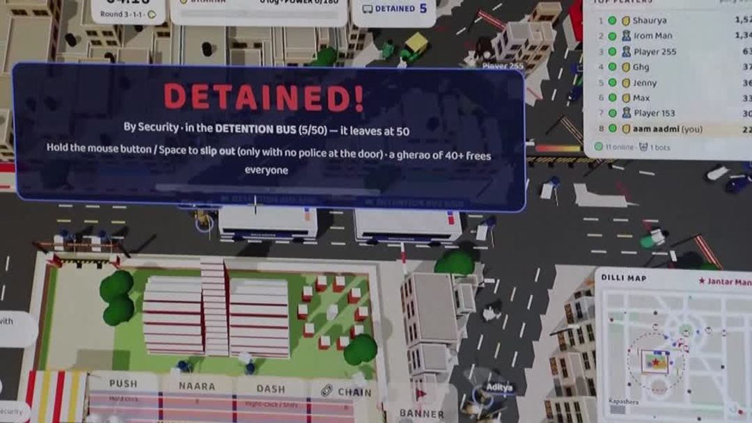 Dodge the cops, reach the protest: India's latest online political game ...