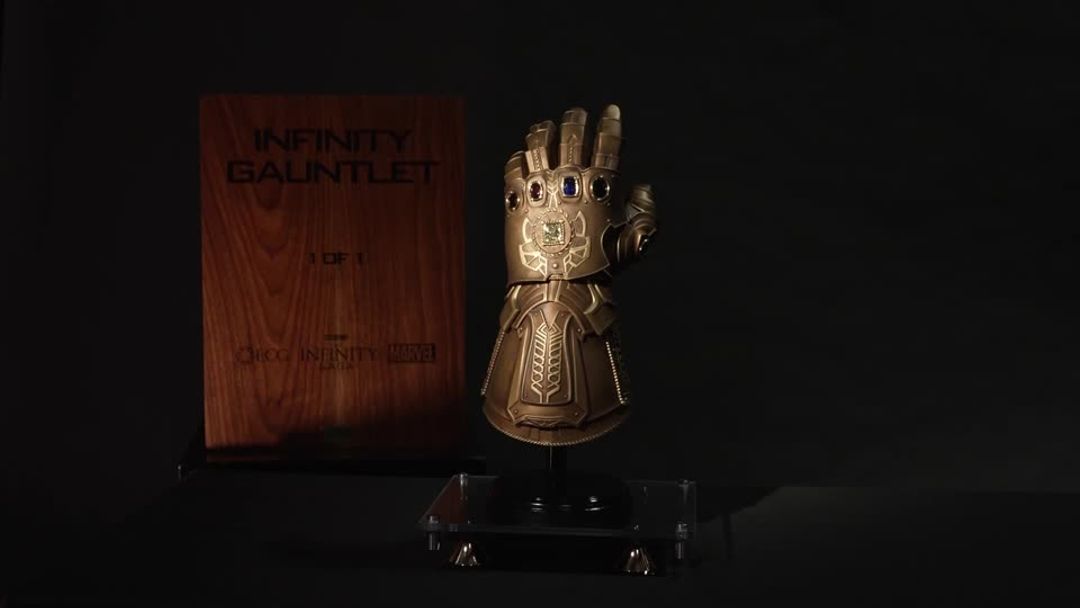 Marvel's gem-studded Infinity Gauntlet replica heads to auction in Abu ...