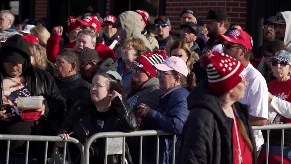 Trump supporters gather in Michigan border town ahead of rally | Reuters