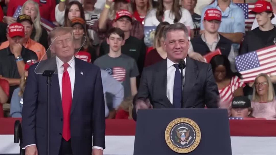 Audi CEO speaks at Trump rally as $4 billion US factory announced | Reuters