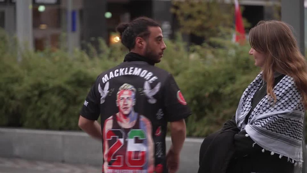 Macklemore vows to fight until 'last breath' at opening of 'Free ...